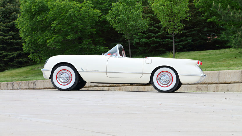 1953 Chevrolet Corvette Roadster 3,796 Miles, No. 27 of 300 Produced presented as lot F74 at Monterey, CA 2015 - image2