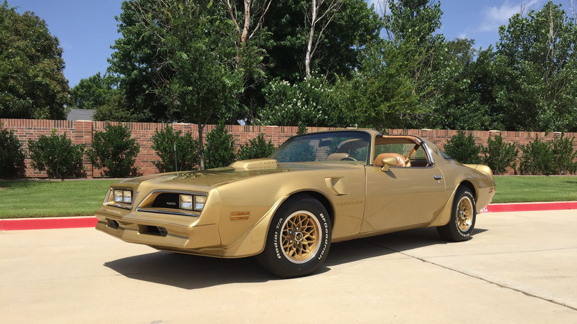 1978 Pontiac Trans Am Se Y88 Gold Special Edition Mecum Auctions