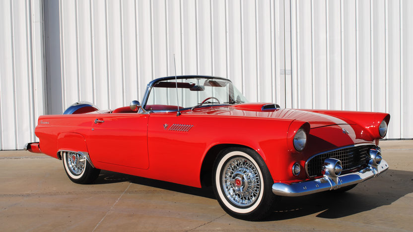 1955 Ford Thunderbird Automatic, Continental Kit | Mecum Auctions