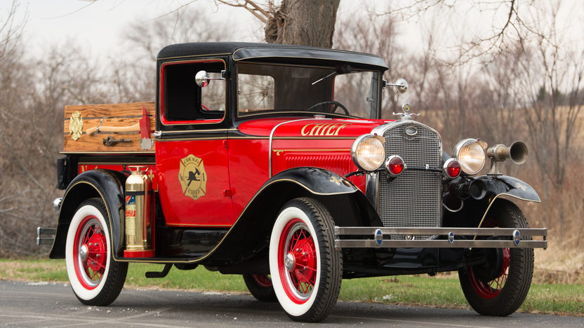 1931 Ford fire truck #6