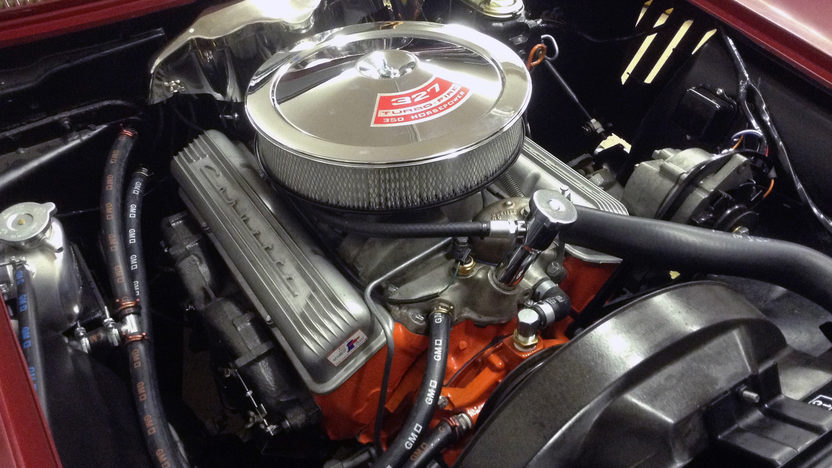 1967 Chevrolet Corvette Convertible 327/350 HP, 4-Speed ... 350 hp 327 engine diagram 