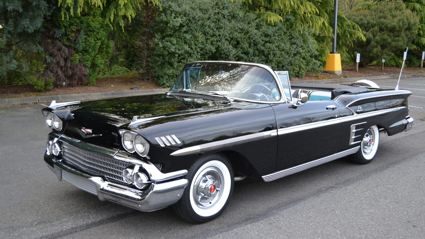 1958 Chevrolet Impala Convertible Continental Kit | Mecum Auctions